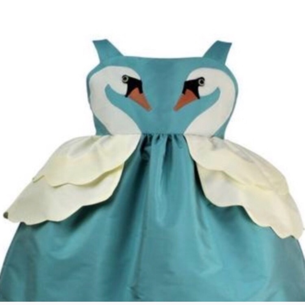 Little Goodall Swan dress size 8
